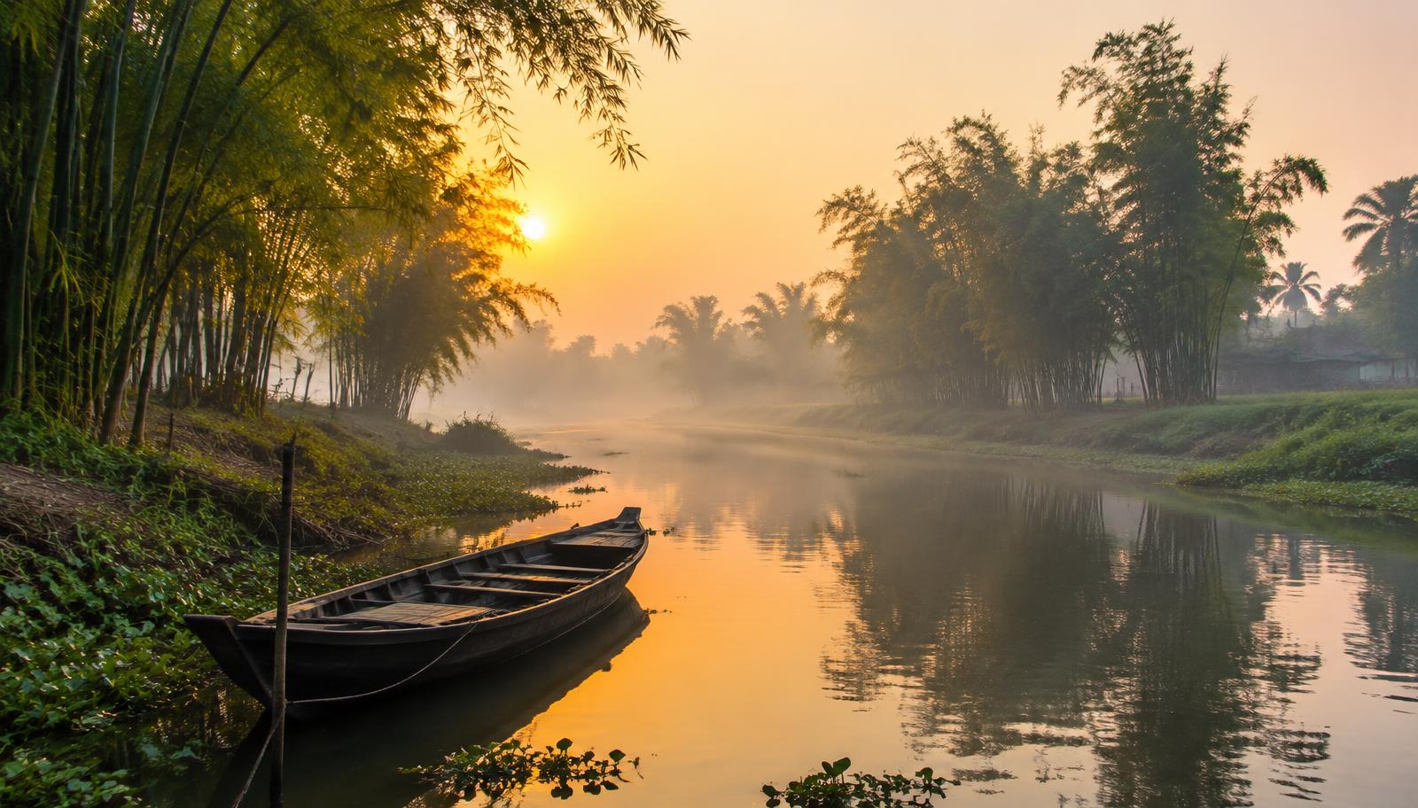 নদীর পাড় (নমুনা)